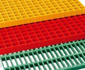 Rejilla de fibra de vidrio Moldeada